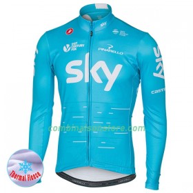 Maillot 2017 Team Sky Hiver Thermal Fleece N002